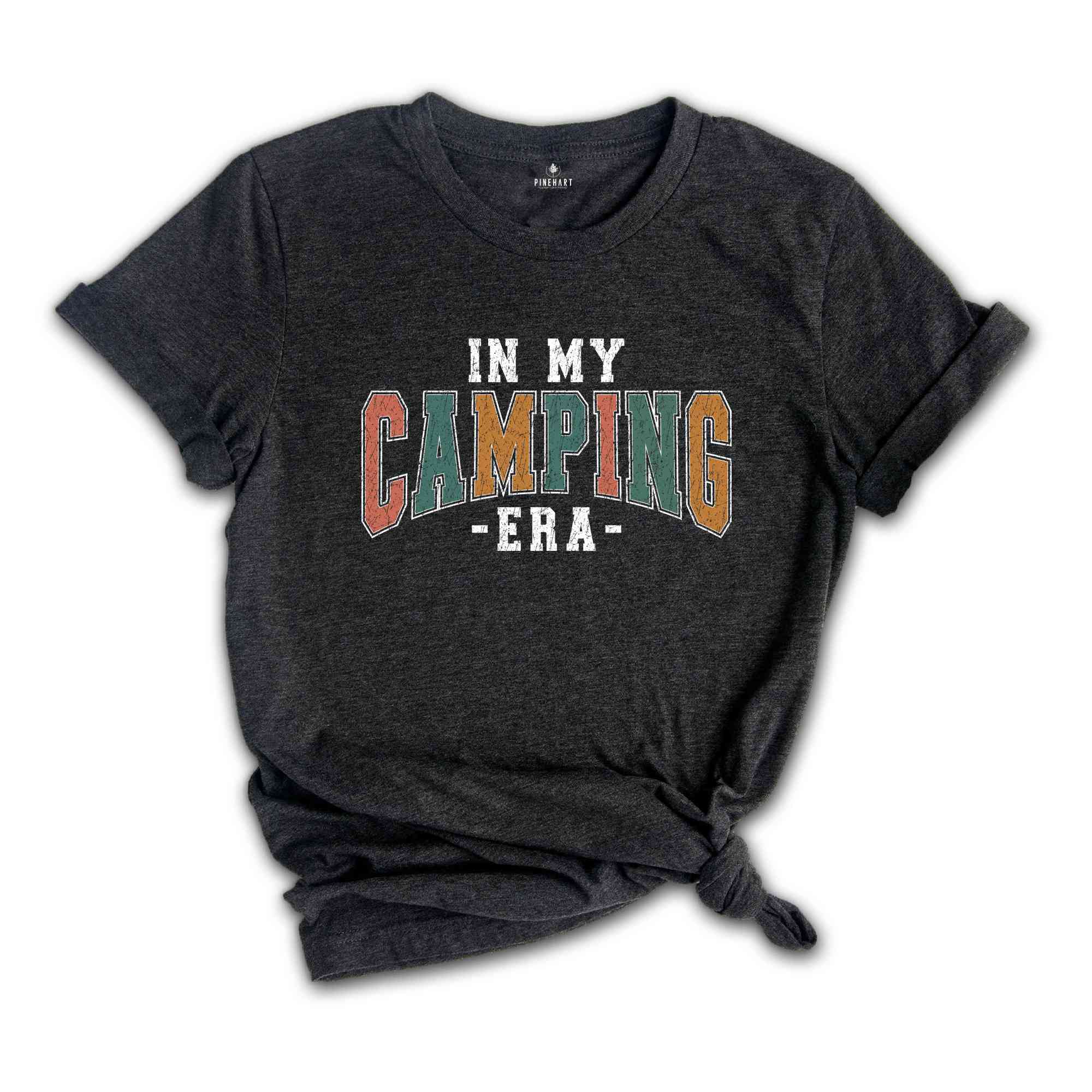 In My Camping Era Shirt, Retro Camping Shirt, Camper Shirt, Adventurer Shirt, Nature Lover Shirt, Vacation Shirt, Family Camping Shirt