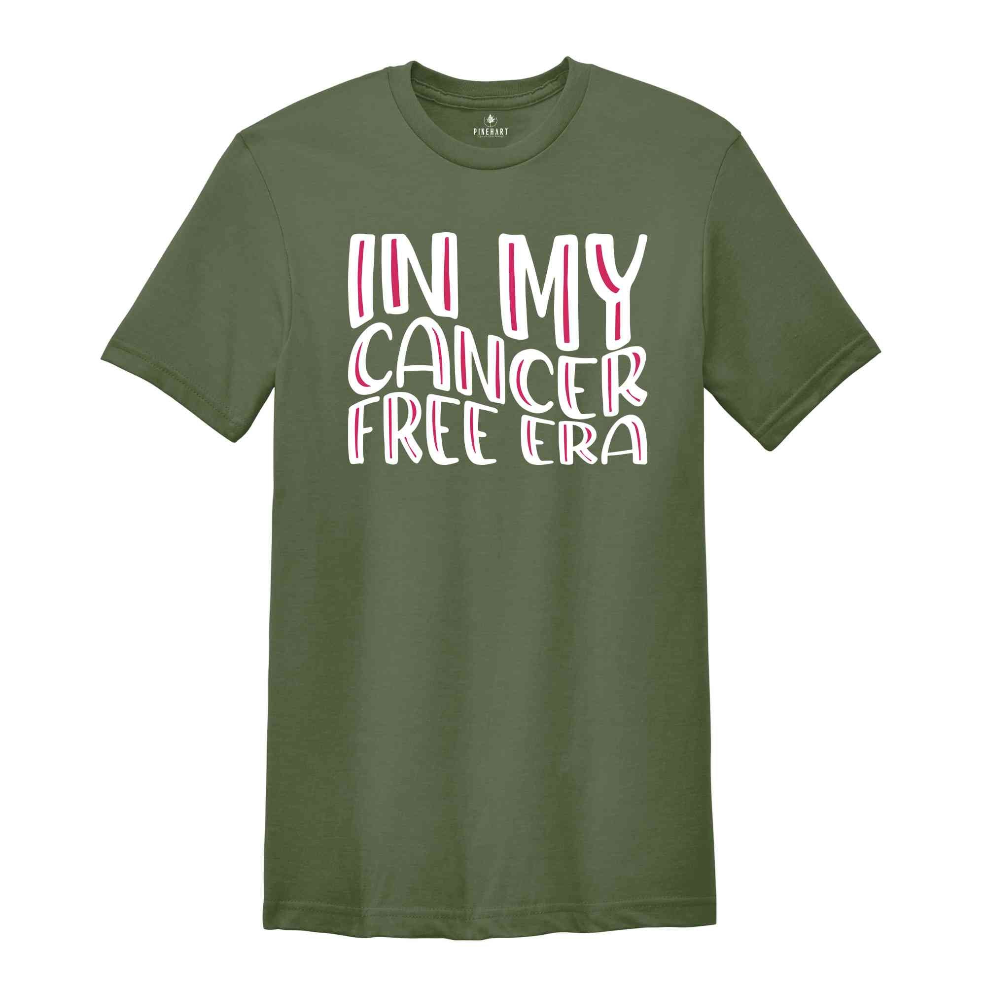 In My Cancer Free Era Shirt, Cancer Survivor Gift, Trendy Cancer Warrior Shirt, Motivational Shirt, Cancer Patients Shirt