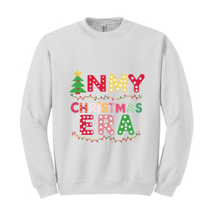 In My Christmas Era Sweatshirt, In My Christmas Era Shirt, Christmas Shirt, Xmas Sweatshirt, Holiday Shirt, Xmas Gift, Christmas Party Tee