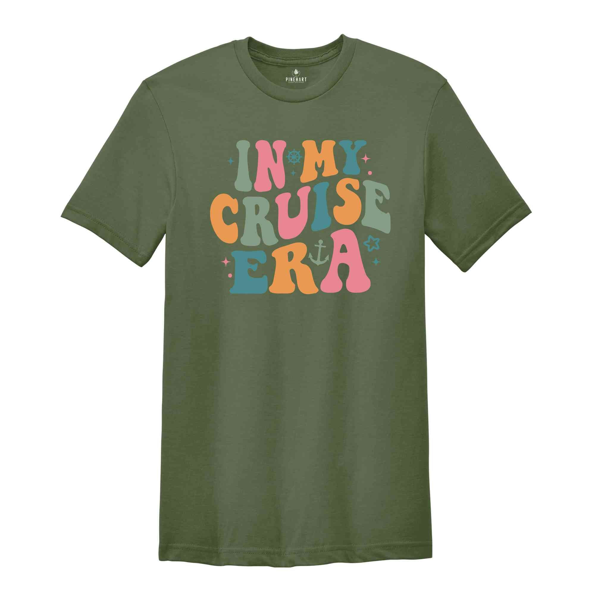 In My Cruise Era Shirt, Vacation Shirt, Family Vacation Tee, Cruise Travel Shirt, Cruise Trip Tee, Cruise Crew Shirt, Cruise Lover Shirt