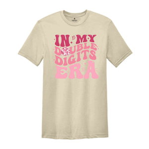 In My Double Digits Era Shirt, Double Digits Shirt, Birthday Girl Shirt, 10 Year Old Birthday, Tenth Birthday Shirt, Birthday Party