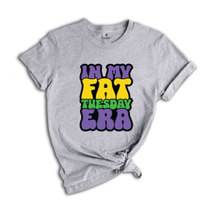 In My Fat Tuesday Era Shirt, Mardi Gras Shirt, Mardi Gras Carnival Shirt, Mardi Gras Party Gift, In My Mardi Gras Era