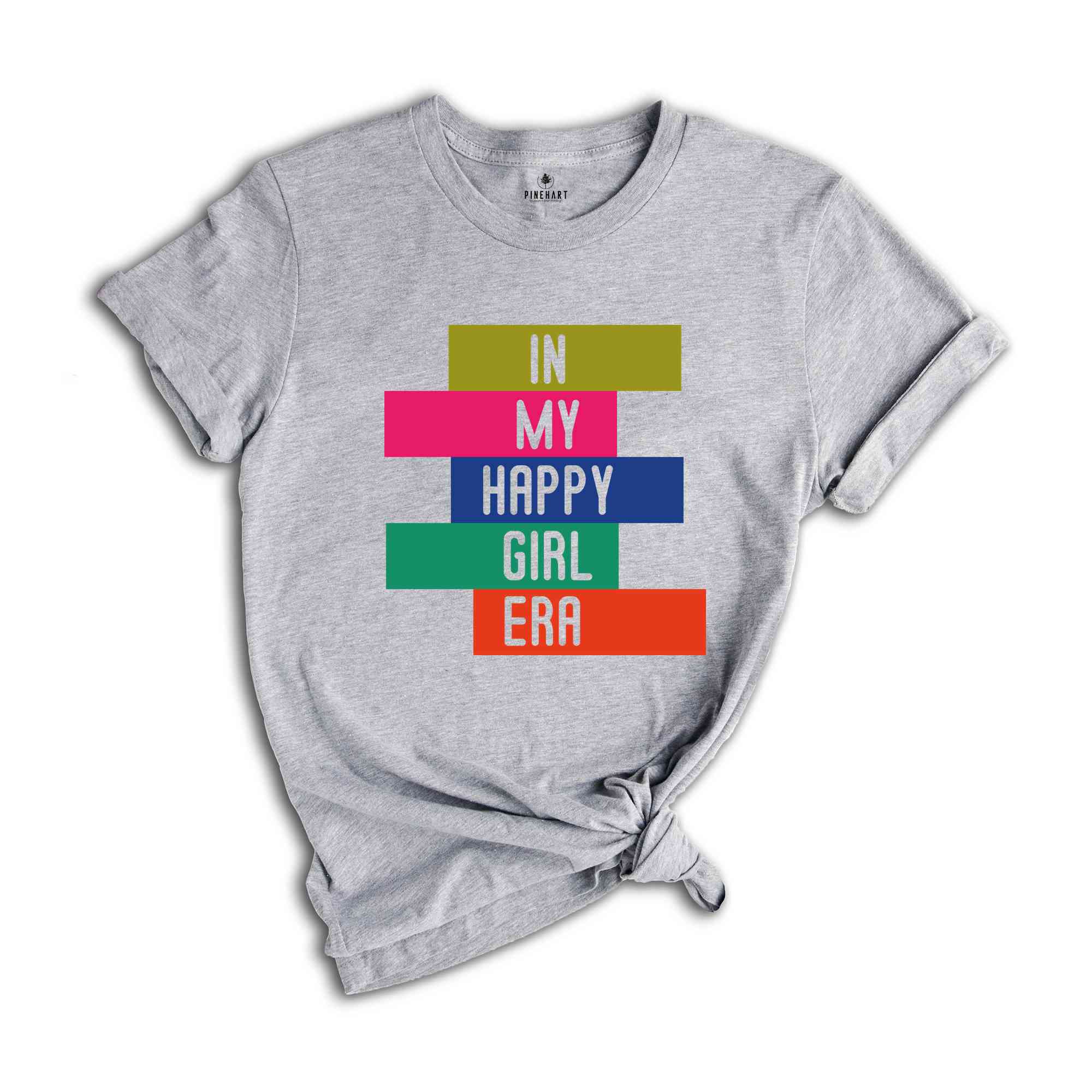 In My Happy Girl Era T-shirt, Feminist Shirt, Women Mental Health Shirt, Motivational Shirt, Girl Power Tee, Happy Era T-shirt, Trendy Tee)