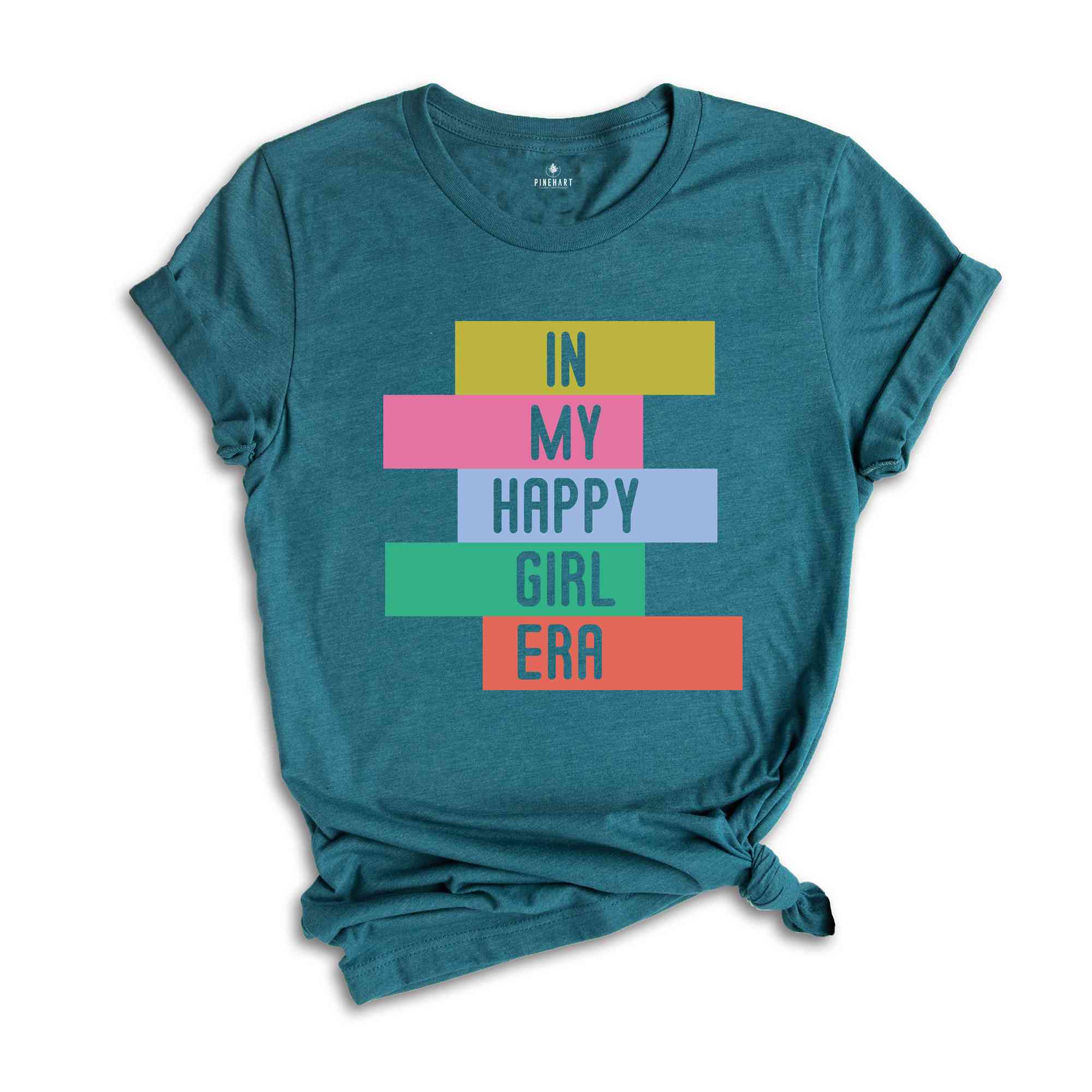 In My Happy Girl Era T-shirt, Feminist Shirt, Women Mental Health Shirt, Motivational Shirt, Girl Power Tee, Happy Era T-shirt, Trendy Tee)