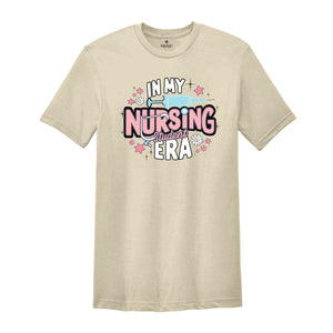 In My Nursing Student Era Shirt, Nurse T-shirt, Nursing Graduation Gift, Custom Nurse Shirt, Nursing School Tee, Gift For Nurse