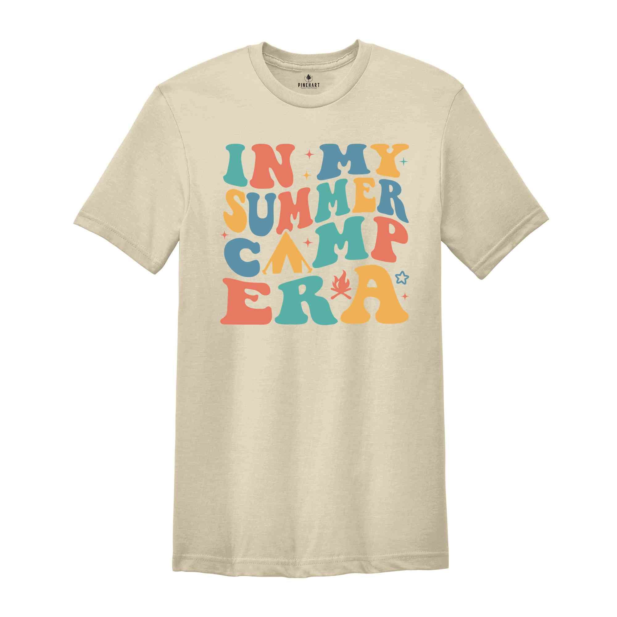 In My Summer Camp Era Shirt, Summer Camp Shirt, Summer Beach Shirt, Summer Camp Shirt, Summer Vacation Shirt, Sunshine Shirt, Camping Shirt