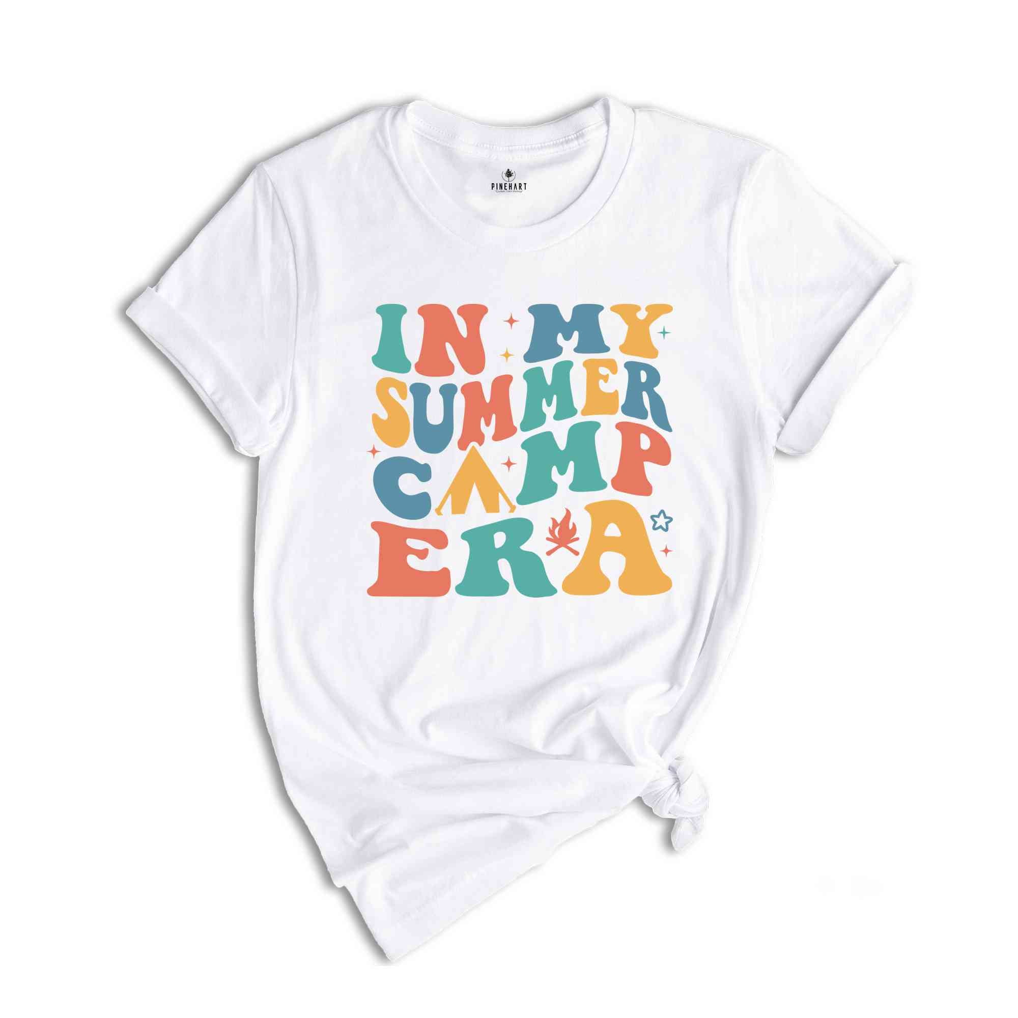 In My Summer Camp Era Shirt, Summer Camp Shirt, Summer Beach Shirt, Summer Camp Shirt, Summer Vacation Shirt, Sunshine Shirt, Camping Shirt
