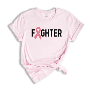In This Family No Body Fights Alone T-Shirt, Breast Cancer Fighter Shirt, Matching Cancer Support Group Shirt For Family