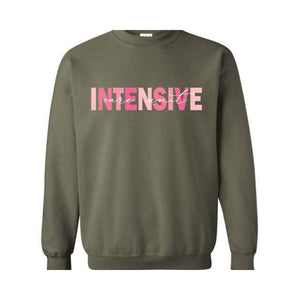 Intensive Care Unit Nurse Swearshirt, ICU Doctor Gift, Matching Sweater, Nursing School Grad, Icu Nurse Hoodie, MD Gift, ICU Sweatshirt