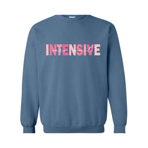 Intensive Care Unit Nurse Swearshirt, ICU Doctor Gift, Matching Sweater, Nursing School Grad, Icu Nurse Hoodie, MD Gift, ICU Sweatshirt