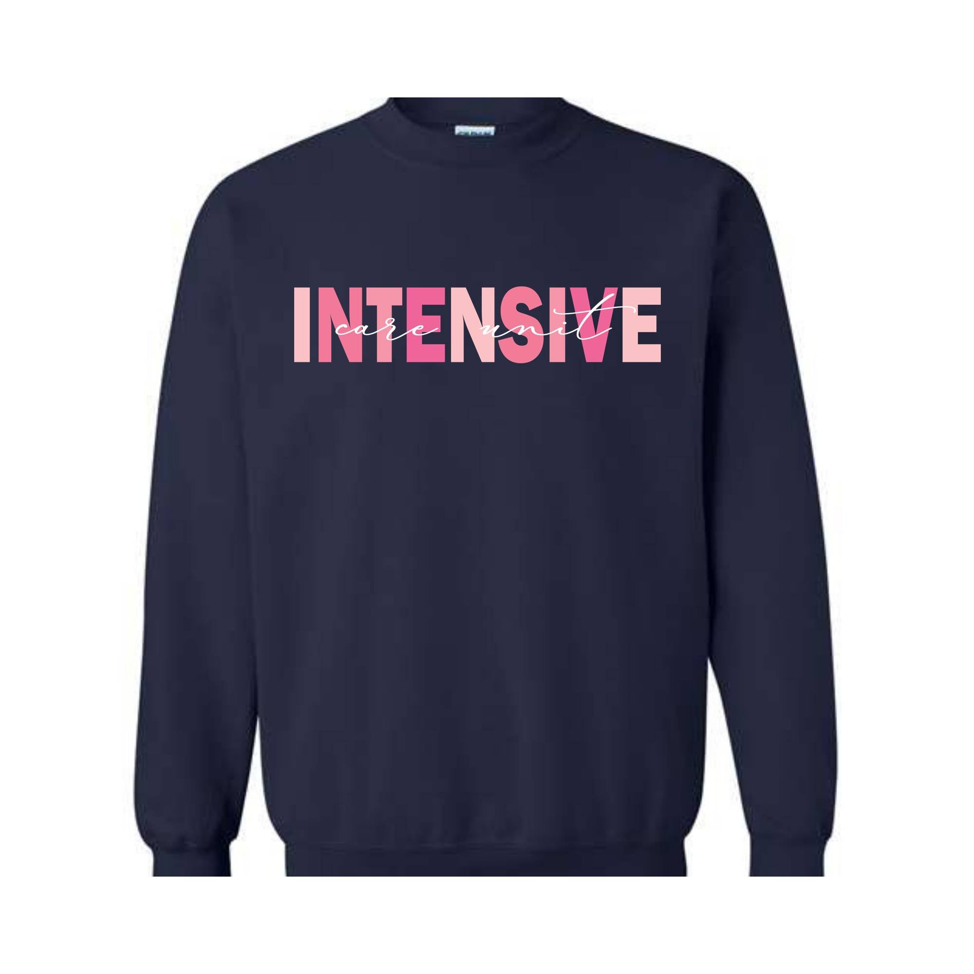 Intensive Care Unit Nurse Swearshirt, ICU Doctor Gift, Matching Sweater, Nursing School Grad, Icu Nurse Hoodie, MD Gift, ICU Sweatshirt