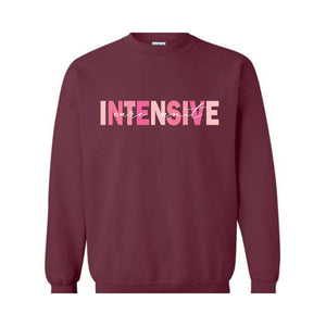 Intensive Care Unit Nurse Swearshirt, ICU Doctor Gift, Matching Sweater, Nursing School Grad, Icu Nurse Hoodie, MD Gift, ICU Sweatshirt