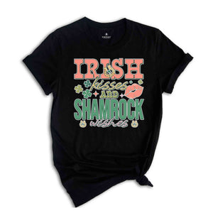 Irish Kisses And Shamrock Wishes Shirt, Shamrock Shirt, Irish Shirt, Saint Patricks Day Shirt, St Patricks Day
