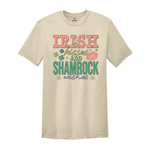 Irish Kisses And Shamrock Wishes Shirt, Shamrock Shirt, Irish Shirt, Saint Patricks Day Shirt, St Patricks Day