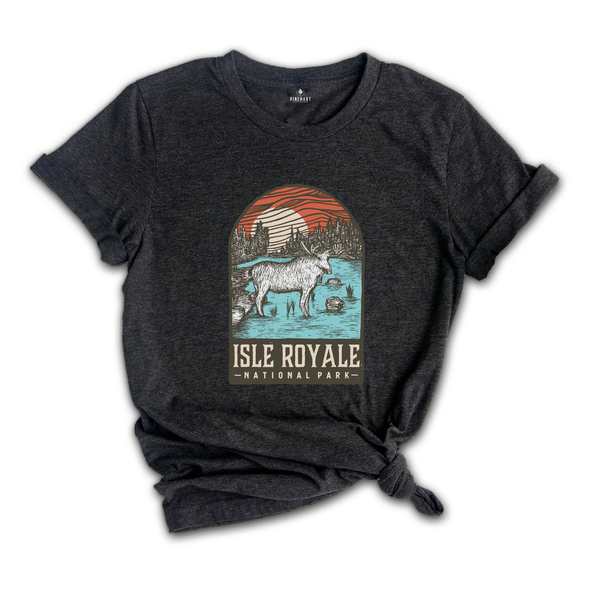 Isle Royale National Park Shirt, Michigan Isle Royale National Park Shirt, Isle Royale National Park Camping Shirt
