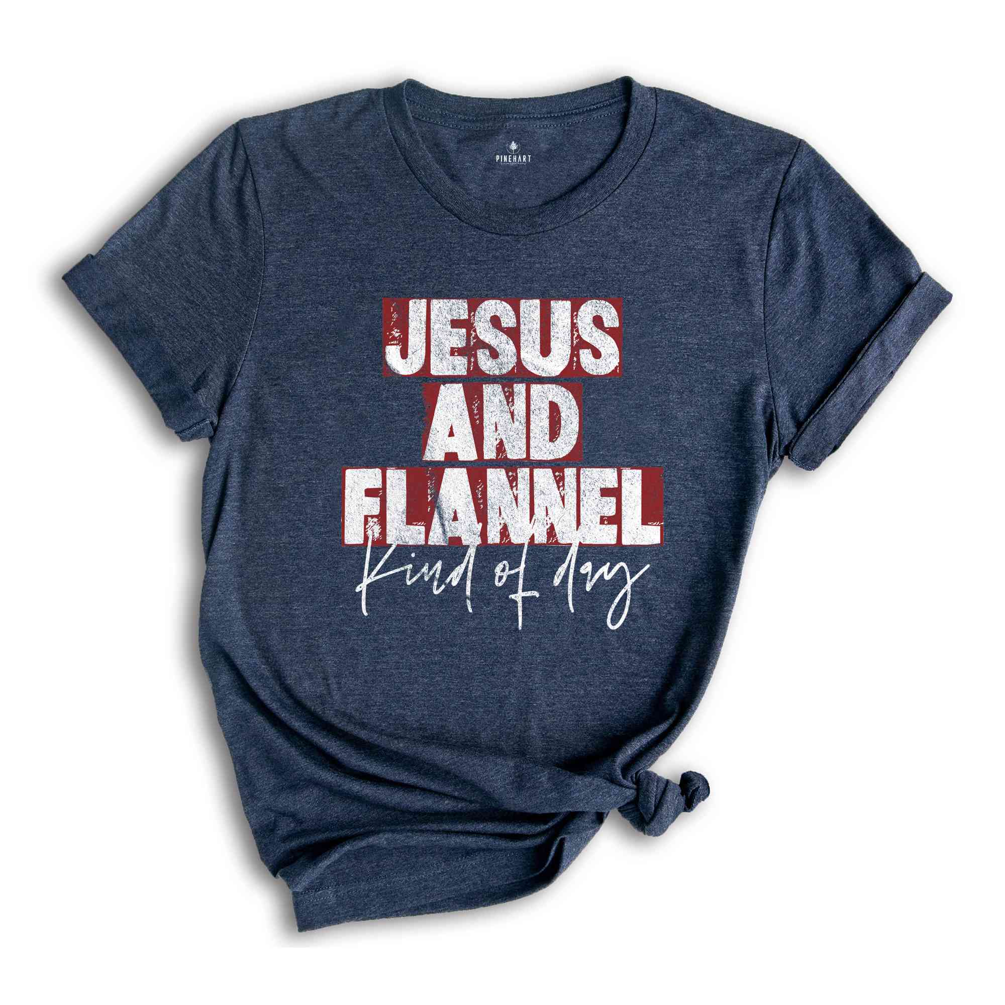 Jesus An Flannel Kind Of Day Shirt, Christmas Gift, Christian Apparel, Christmas Shirt, Holiday Shirt, Jesus Shirt, Xmas Church Team Tee