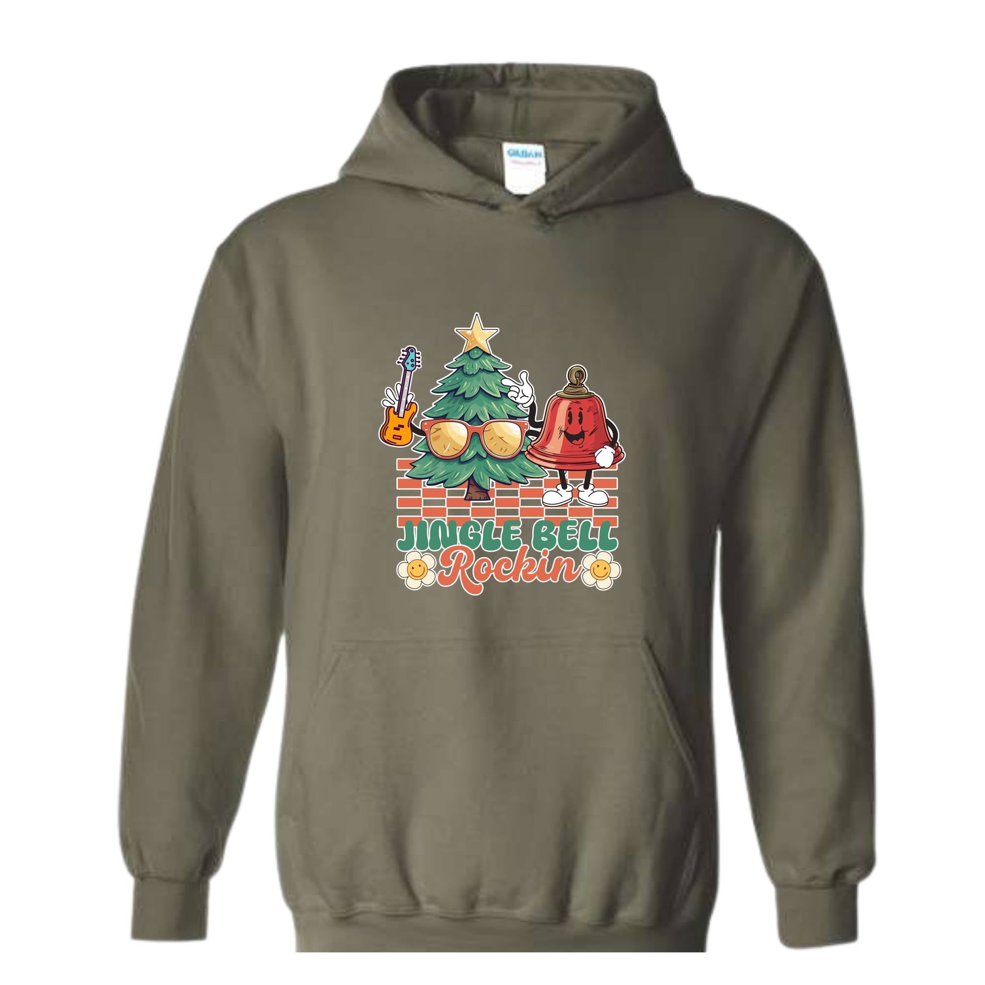 Jingle Bell Rockin' Sweatshirt, Christmas Party Sweater, Christmas Gift, Holiday Shirt, Funny Christmas Shirt, Christmas Party Sweater