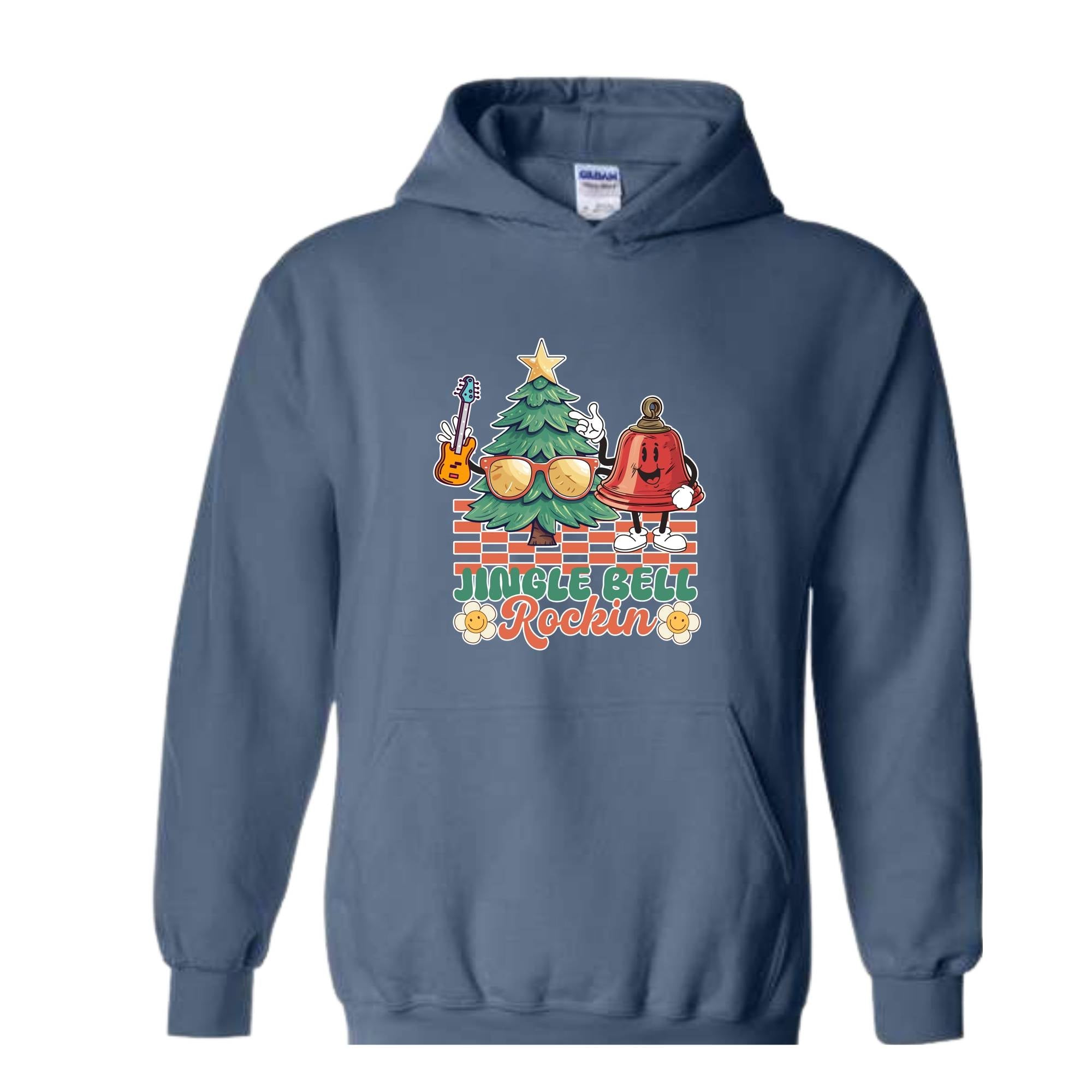 Jingle Bell Rockin' Sweatshirt, Christmas Party Sweater, Christmas Gift, Holiday Shirt, Funny Christmas Shirt, Christmas Party Sweater