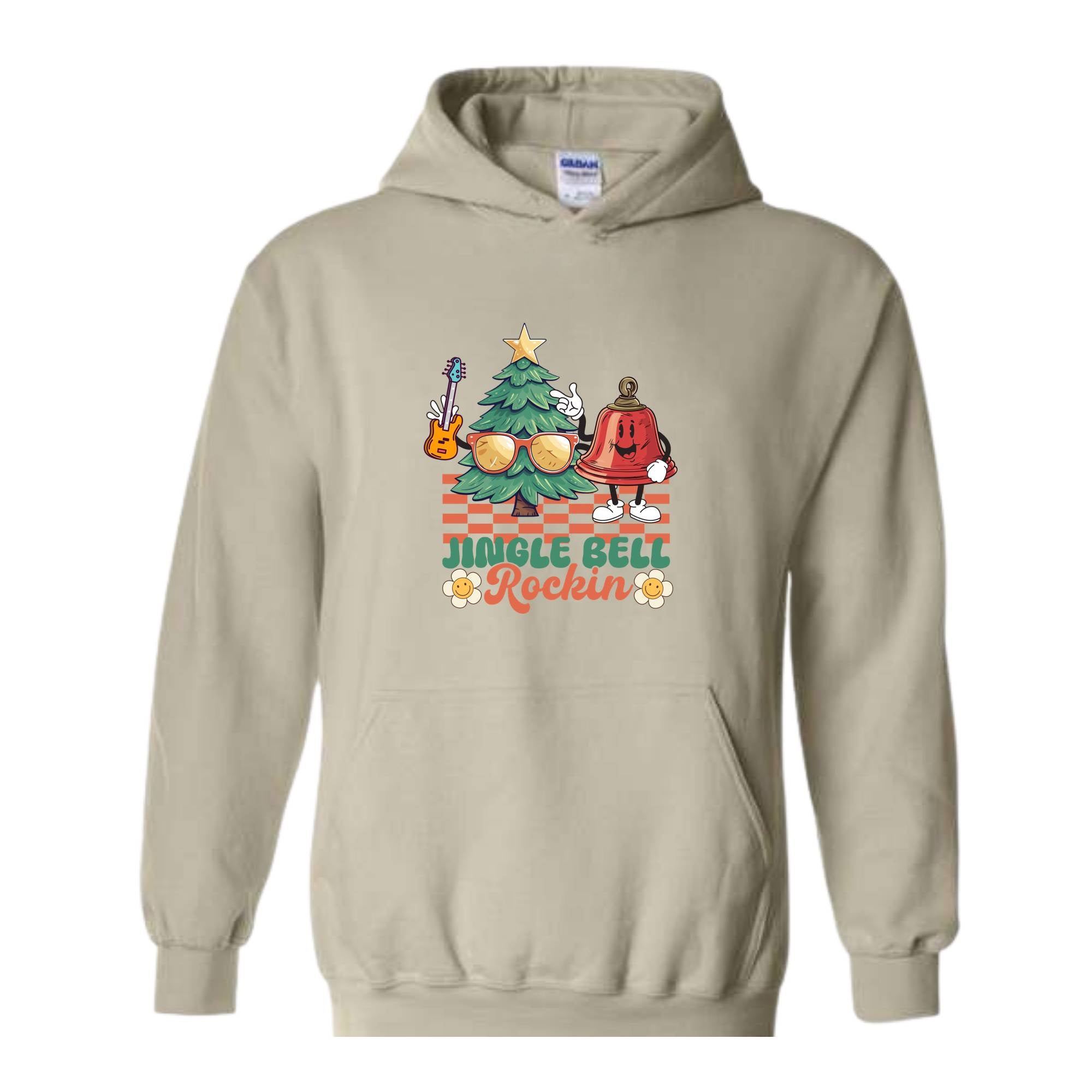 Jingle Bell Rockin' Sweatshirt, Christmas Party Sweater, Christmas Gift, Holiday Shirt, Funny Christmas Shirt, Christmas Party Sweater