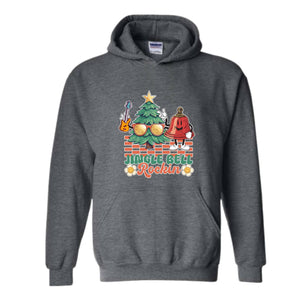 Jingle Bell Rockin' Sweatshirt, Christmas Party Sweater, Christmas Gift, Holiday Shirt, Funny Christmas Shirt, Christmas Party Sweater
