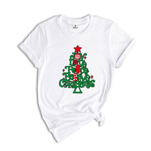 Joy Love Peace Believe Christmas T-Shirt, Funny Christmas Shirt, Christmas Vacation Shirt, Christmas Family Outfits