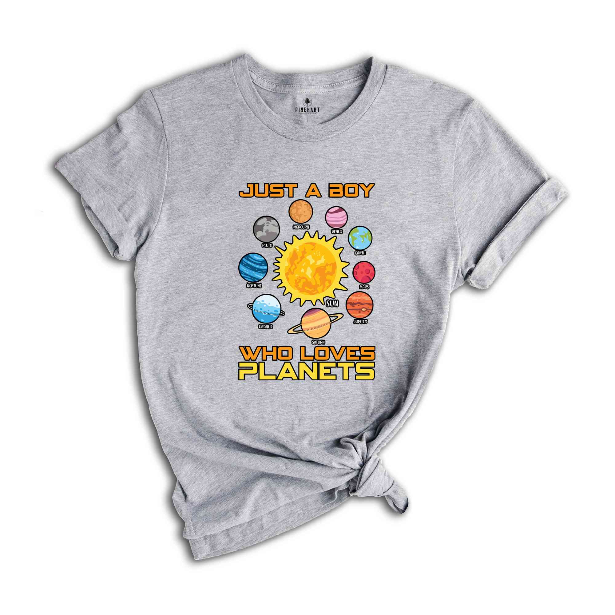 Just a Boy Who Loves Planets Shirt, Planets Shirt, Space Shirt, Solar System Shirt, Astronomy Shirt, Space Lover Shirt, Science Shirt