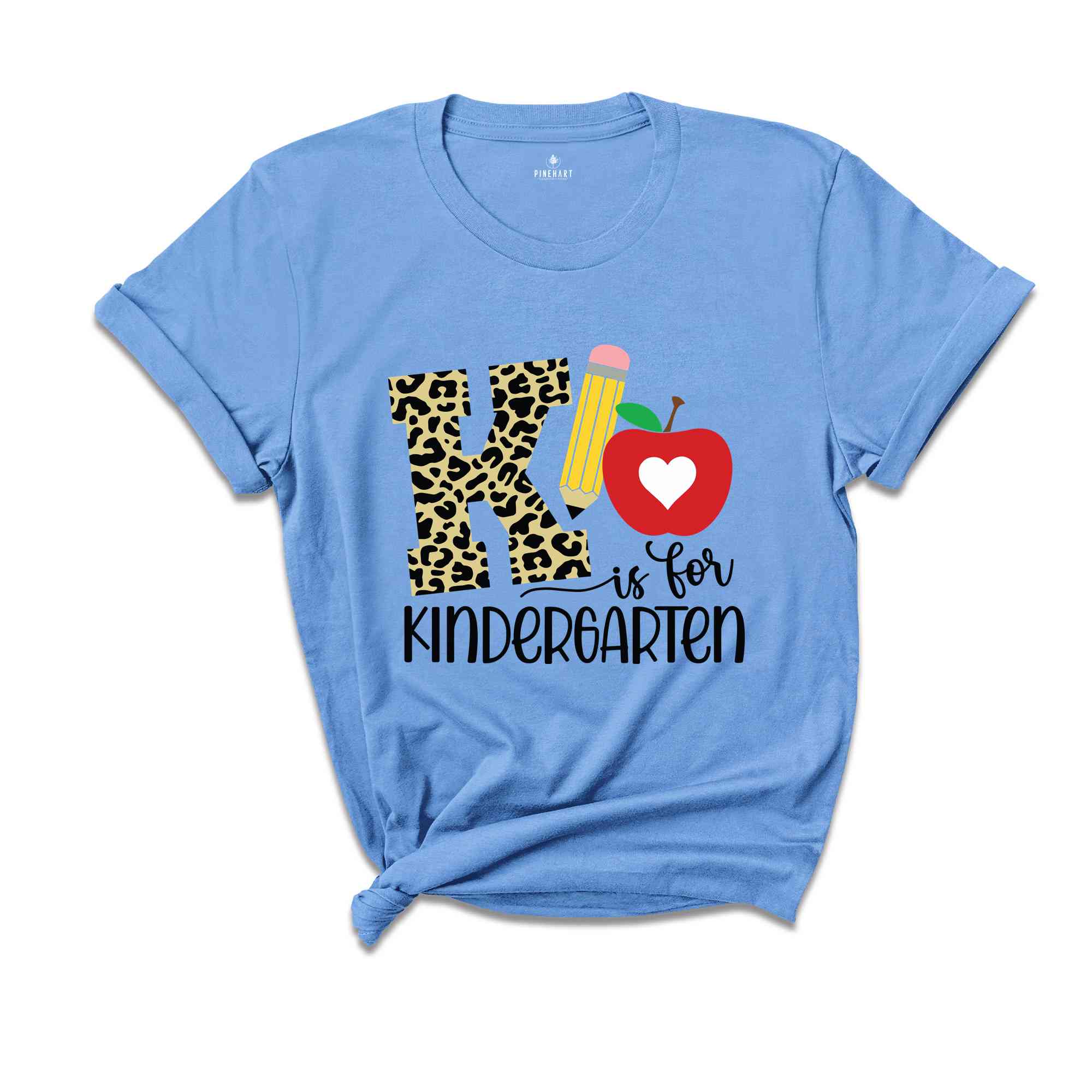 K Is For Kindergarten T-Shirt, Hello Kindergarten Shirt, Kindergarten Shirt, First Day of School Shirt, Back To School Gifts