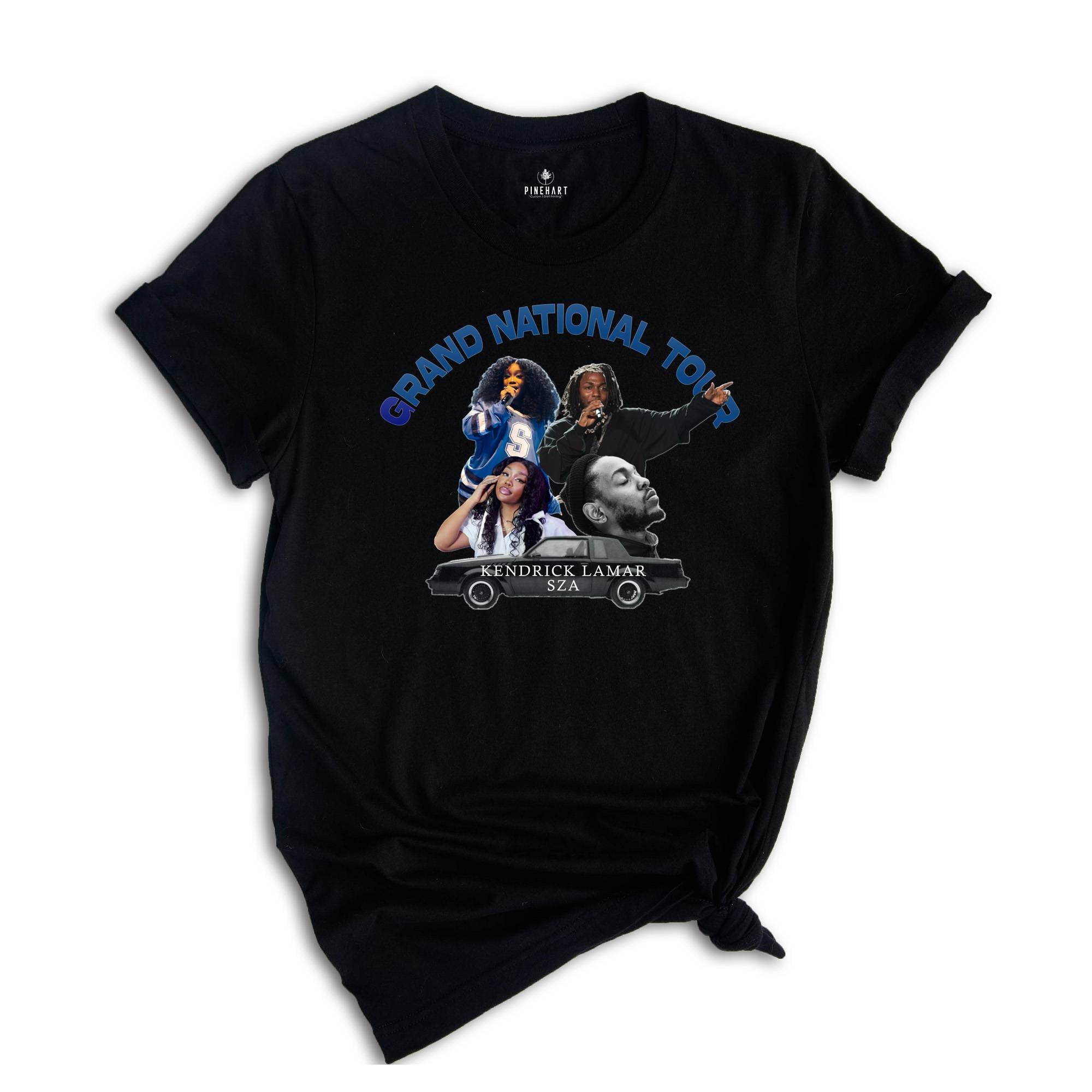 Kendrick Lamar & SZA Grand National Tour Shirt, Concert Shirt