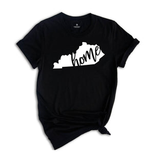Kentucky State Shirts, Kentucky State Map Shirt, Kentucky Travel Gifts, Kentucky Apparel, Kentucky Clothing, Kentucky Home Sweatshirt