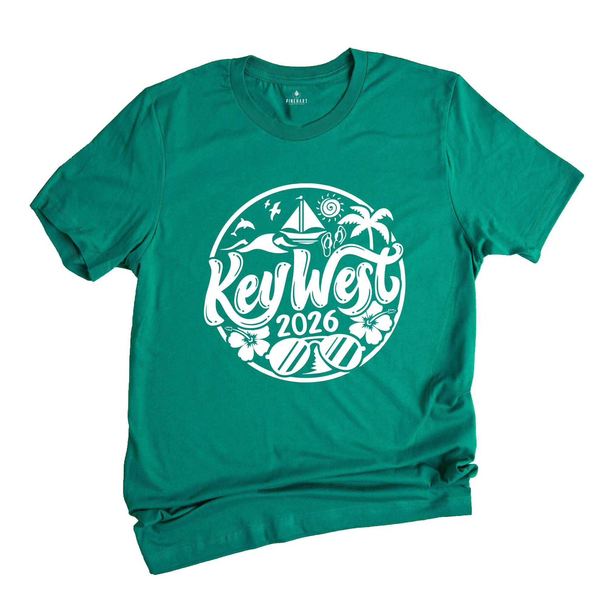 Key West 2026 Shirt, Key West Lover T-Shirt, Key West Fan, Key West Beach Tee, Key West Holiday Shirt, City Of Florida Shirt, Key West Trip