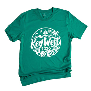 Key West 2026 Shirt, Key West Lover T-Shirt, Key West Fan, Key West Beach Tee, Key West Holiday Shirt, City Of Florida Shirt, Key West Trip