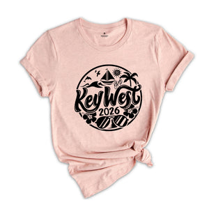 Key West 2026 Shirt, Key West Lover T-Shirt, Key West Fan, Key West Beach Tee, Key West Holiday Shirt, City Of Florida Shirt, Key West Trip