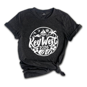 Key West 2026 Shirt, Key West Lover T-Shirt, Key West Fan, Key West Beach Tee, Key West Holiday Shirt, City Of Florida Shirt, Key West Trip