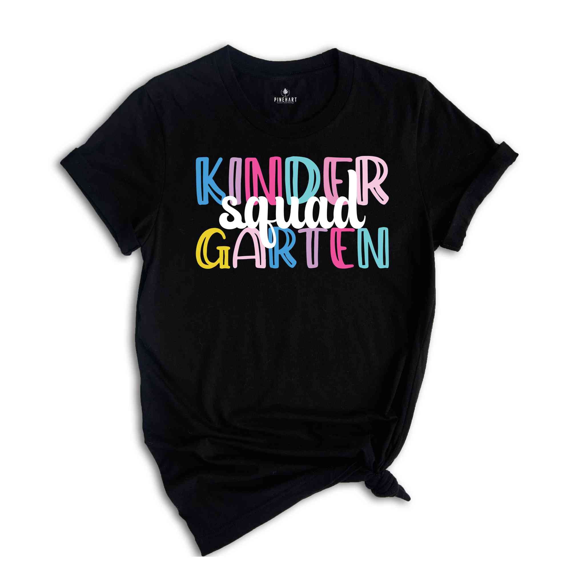 Kinder Garten Squad Shirt, Teacher Shirt, Grade Squad Teacher Shirt, Squad Shirt, New Teacher Shirt, Grade Shirt, Back To School Shirt