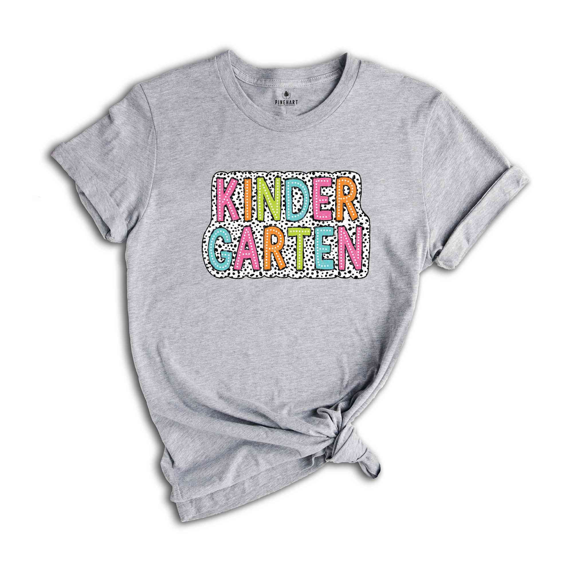 Kindergarten Shirt, Kindergarten Teacher Shirt, Back to School Shirt, School Shirt, First Day Of School, Kindergarten Outfit