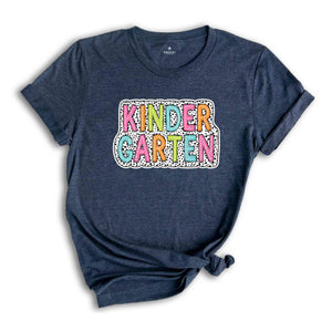 Kindergarten Shirt, Kindergarten Teacher Shirt, Back to School Shirt, School Shirt, First Day Of School, Kindergarten Outfit