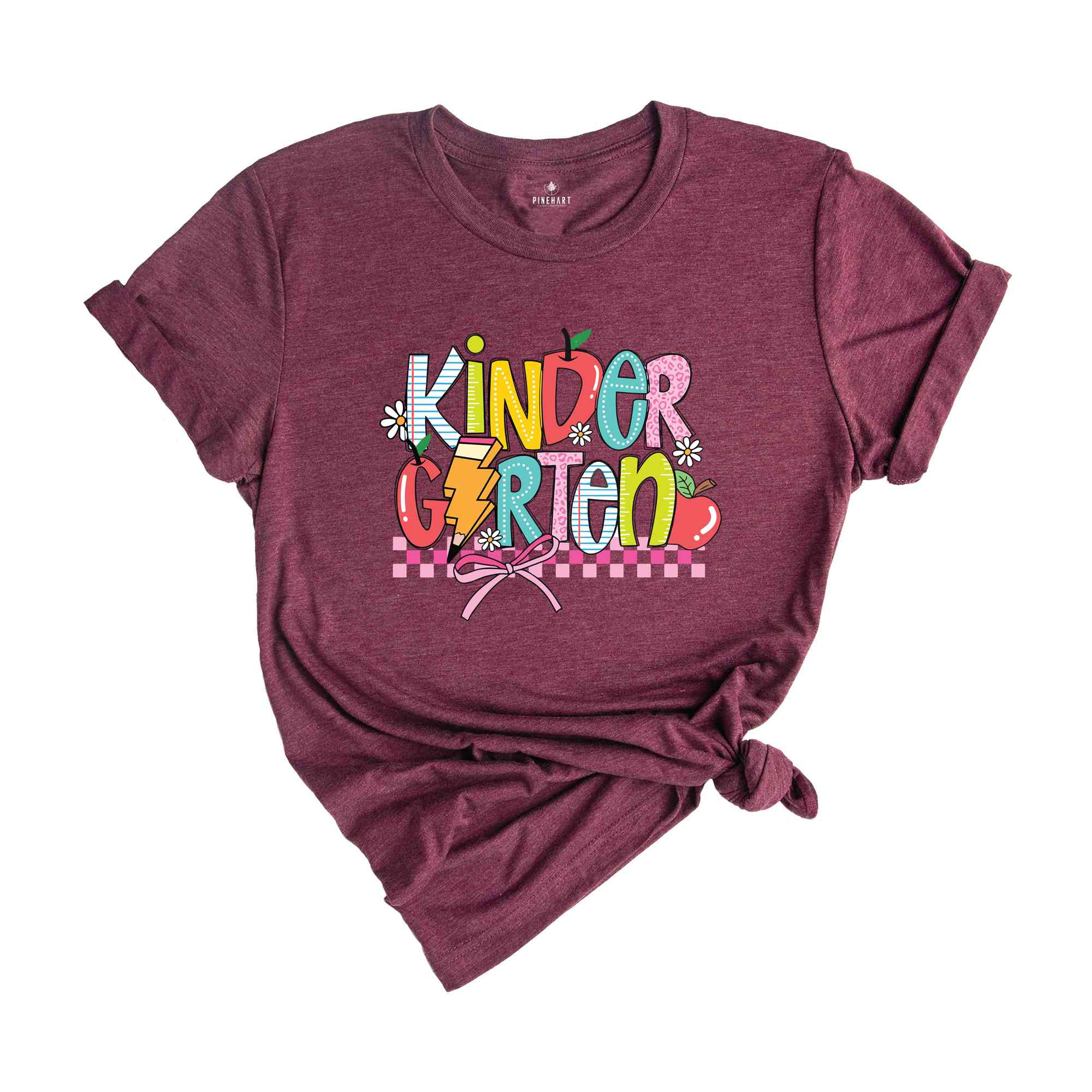 Kindergarten Shirt, Kindergarten Teacher Shirt, Hello Kindergarten Shirt, Teacher Gift, Kids Kindergarten Tee, Back to School Shirt