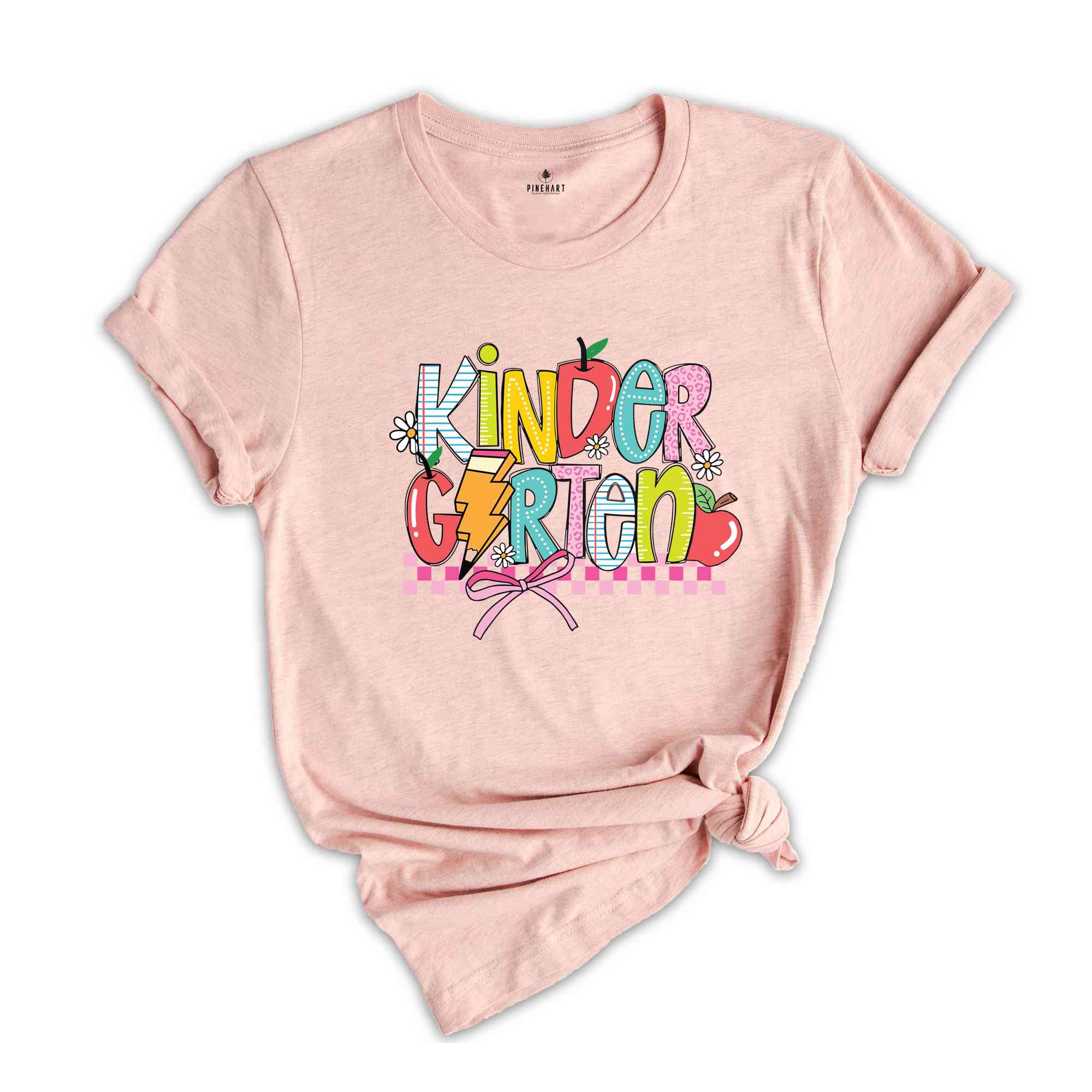 Kindergarten Shirt, Kindergarten Teacher Shirt, Hello Kindergarten Shirt, Teacher Gift, Kids Kindergarten Tee, Back to School Shirt