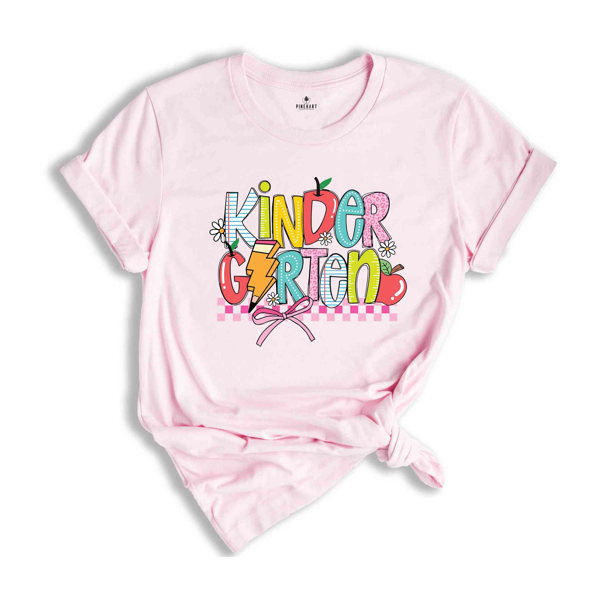 Kindergarten Shirt, Kindergarten Teacher Shirt, Hello Kindergarten Shirt, Teacher Gift, Kids Kindergarten Tee, Back to School Shirt