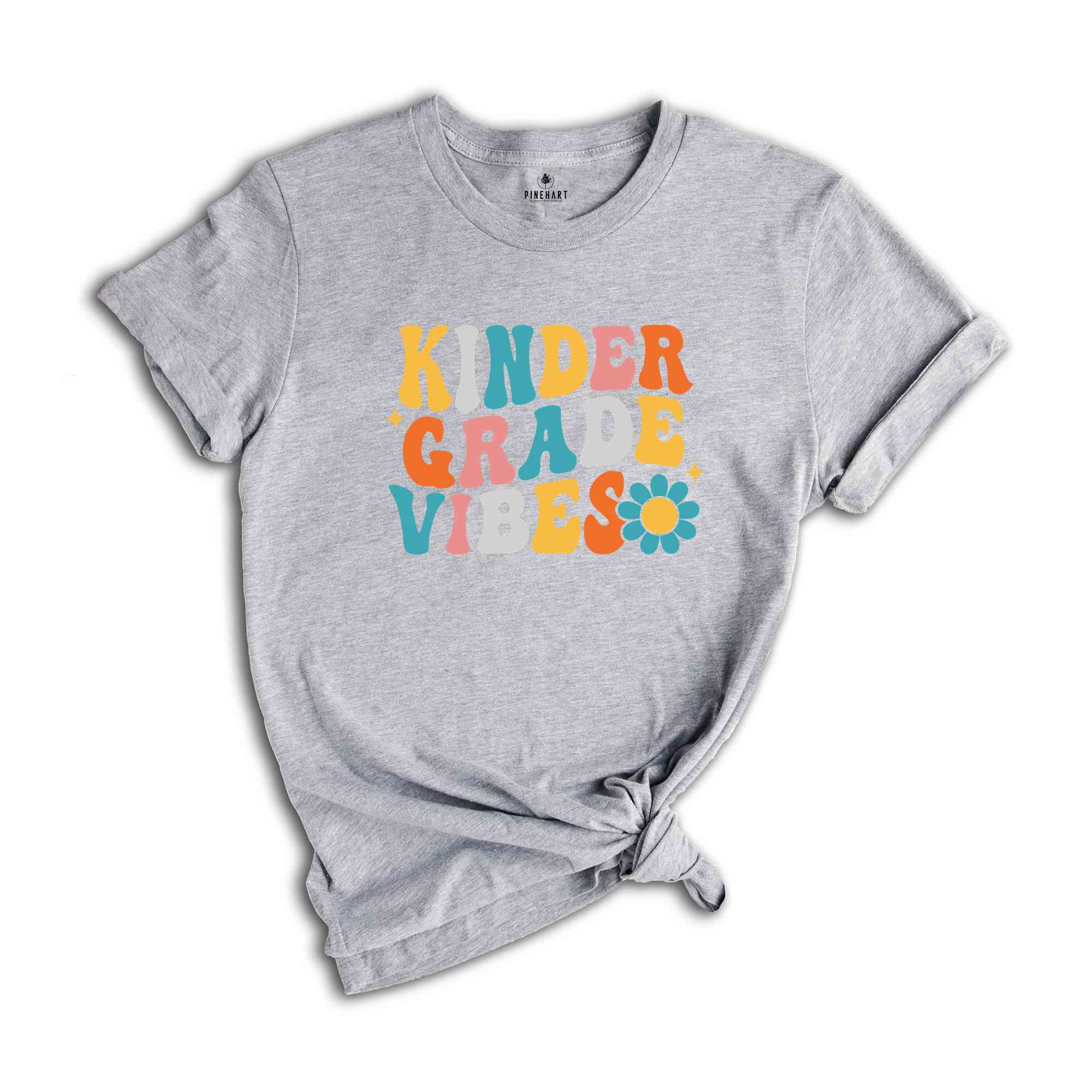 Kindergarten Vibes Shirt, Back To School Shirt, Cute Back To School Shirt, Elementary School, Teacher Student Back To School Gift