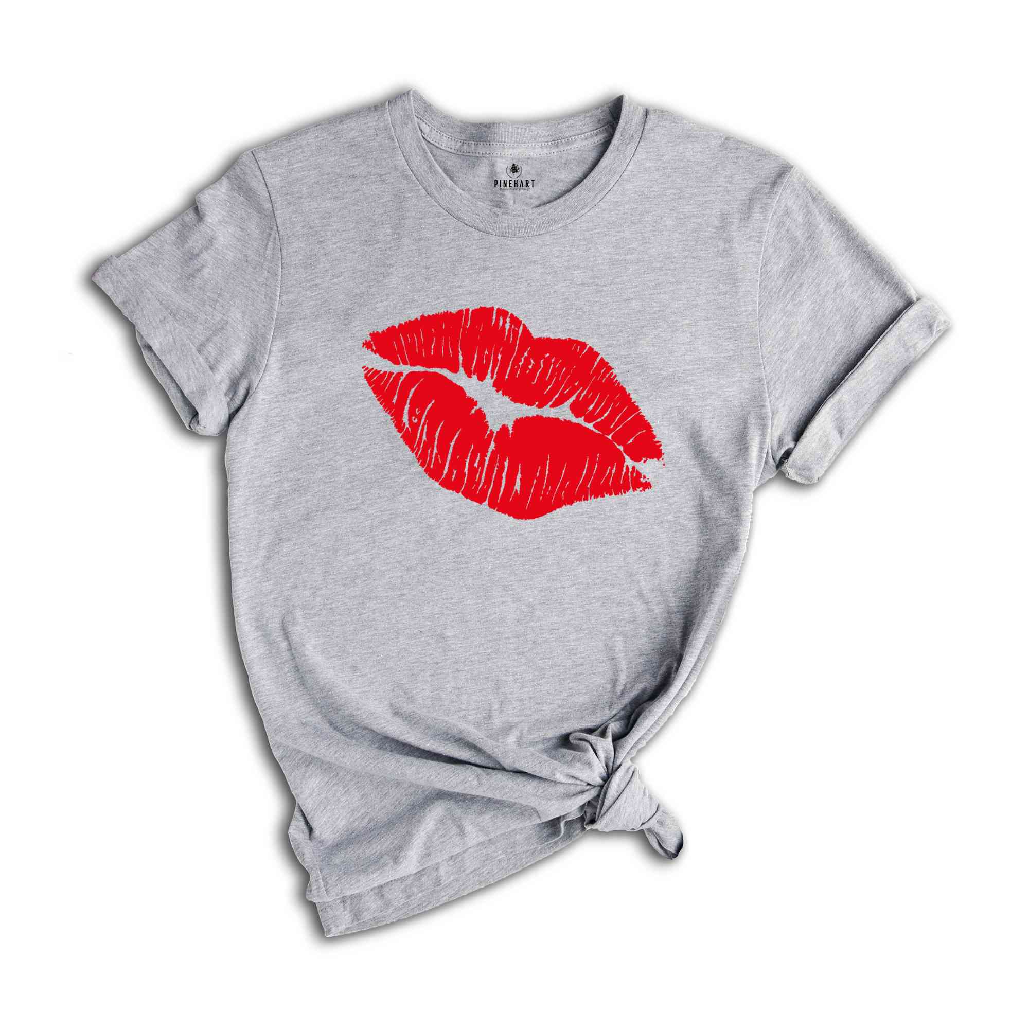 Kisses Lips Valentine Shirt, Kisses Women Shirt, Gift for Girlfriend, Happy Valentine Lips Shirt, Valentine Day Shirt