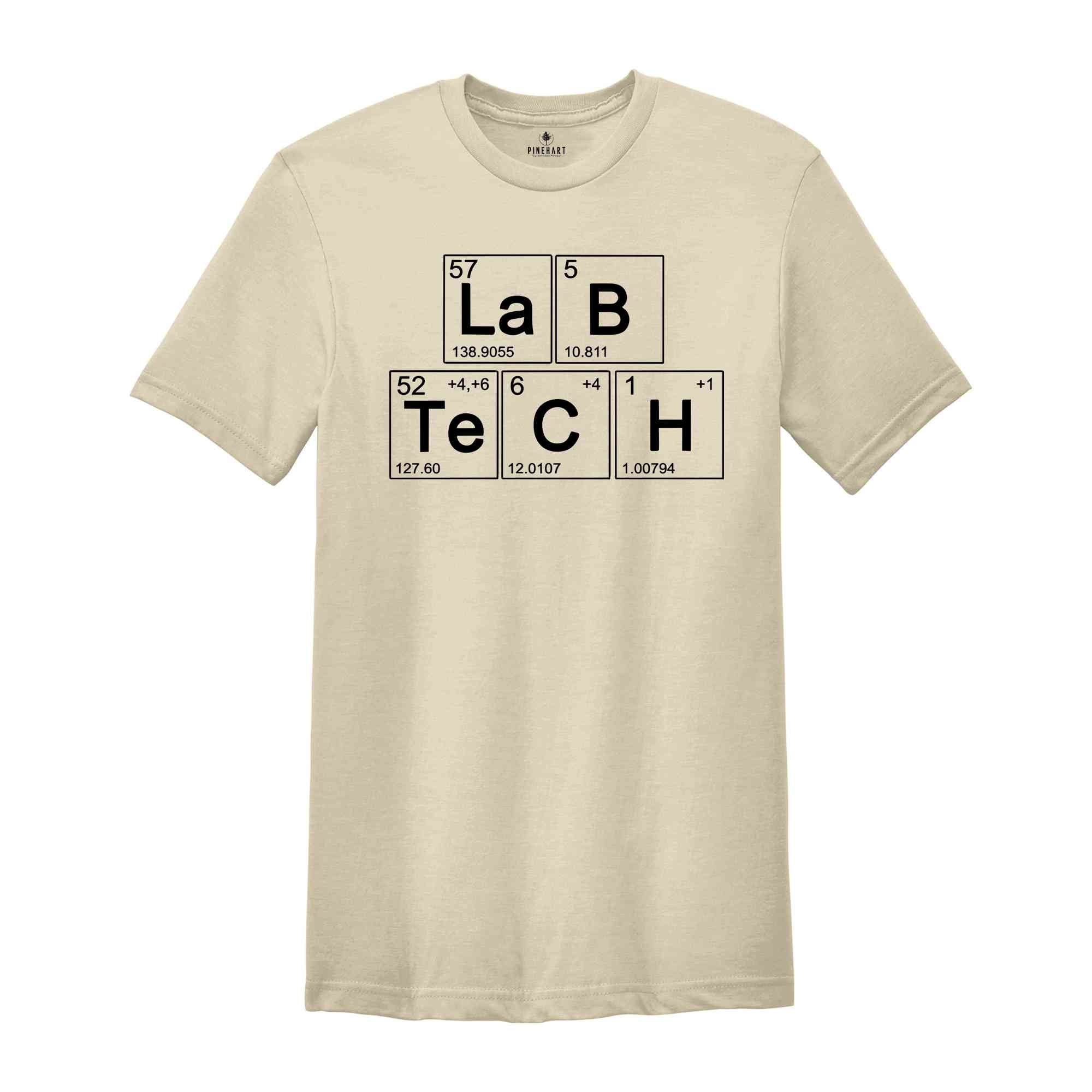 Lab Tech Periodic Table, Lab Tech Shirt, Medical Laboratory Shirt, Science Shirt, Microbiologist Shirt, Medical Shirt, Lab Life Shirt