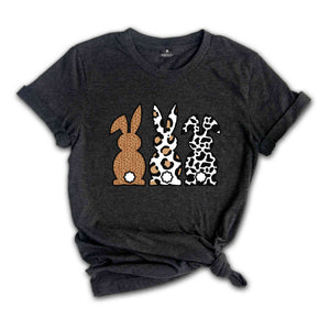 Leopard Easter Bunny Shirt, Bunny Lover Shirt, Easter Party Shirt, Easter Bunny Shirt, Happy Easter 2025 Shirt, Cute Easter Shirt