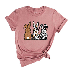 Leopard Easter Bunny Shirt, Bunny Lover Shirt, Easter Party Shirt, Easter Bunny Shirt, Happy Easter 2026 Shirt, Cute Easter Shirt