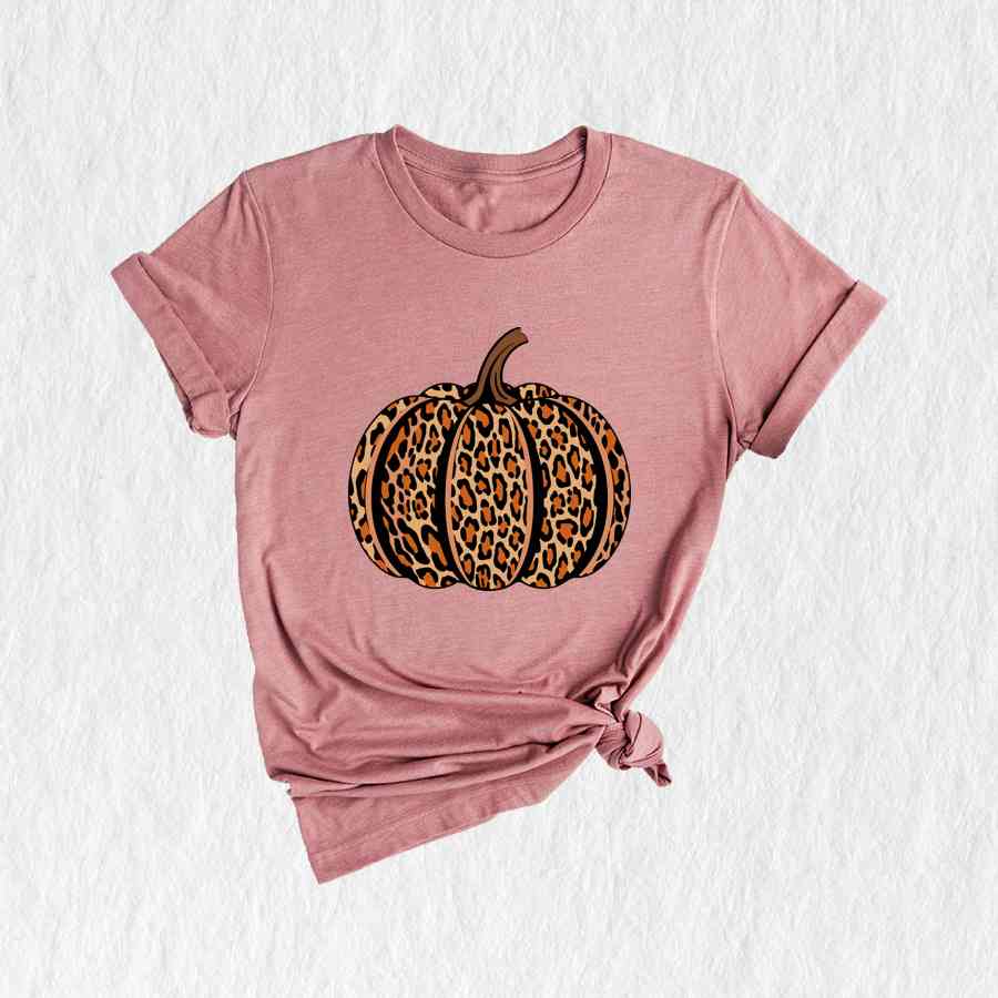 Leopard Pumpkin Shirt, Cute Leopard Pumpkin Tee, Thanksgiving Shirt, Family Thanksgiving Shirt, Fall Lover Shirt, Cute Pumpkin Shirt