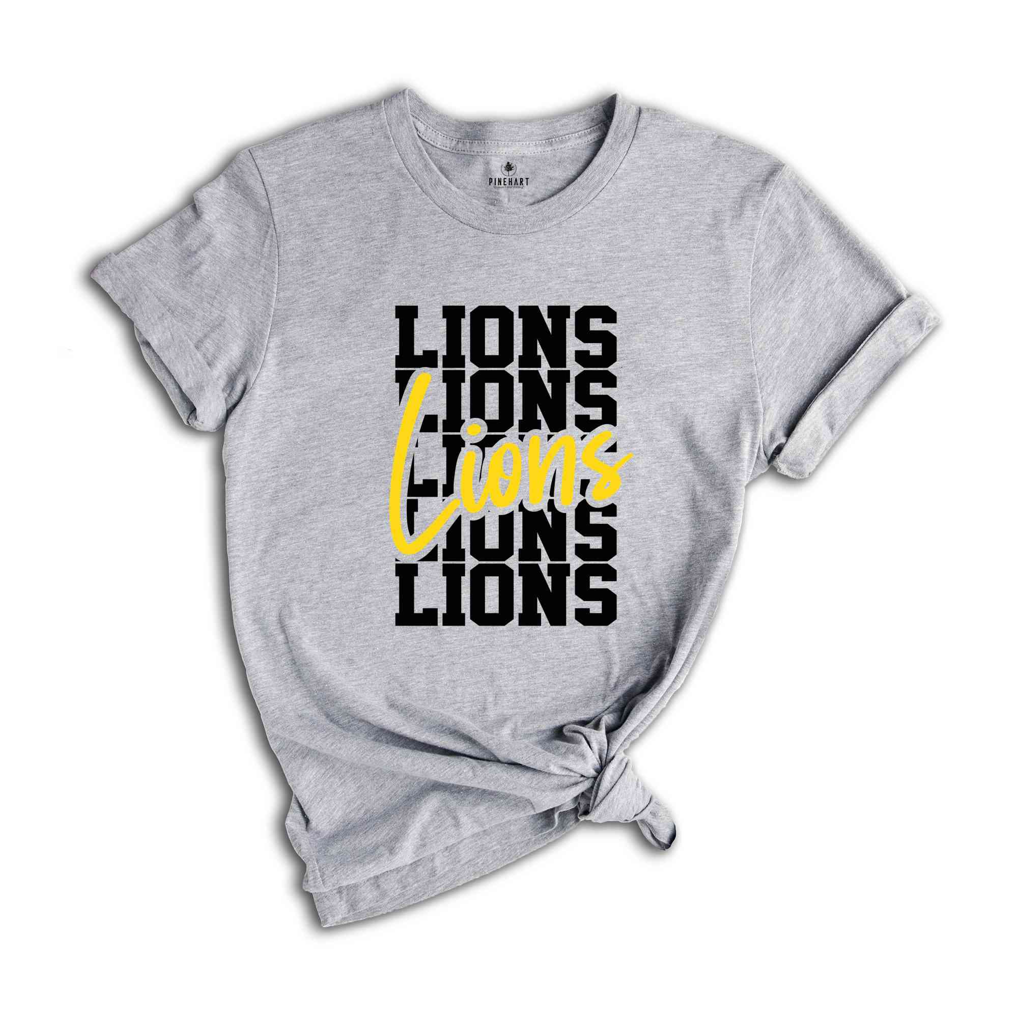 Lions Team Mascot Shirt, Lions Team Shirt, Lions Football Shirt, Lions Tee, Lions School Shirt, Lions School Spirit, Lions School Mascot Tee