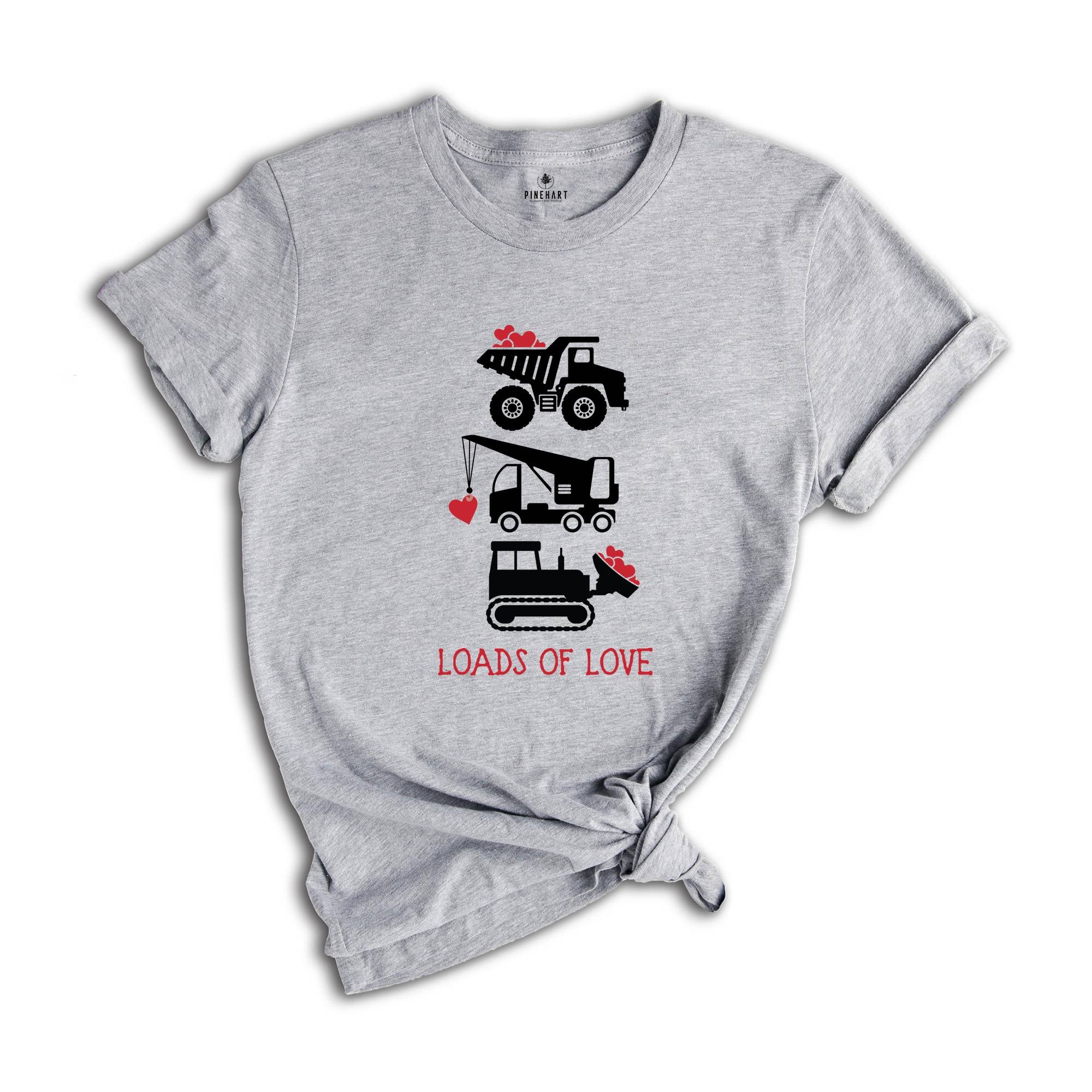 Loads Of Love Special Delivery Shirt, Love Truck Tee, Cute Valentines Day Tshirt, Valentines Day Gift, Matching Couple Shirt