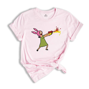 Louise Belcher Shirt, Bob's Burgers Shirt, Bob's Burgers Fan Gift, Funny Cartoon Shirt, Cartoon Lover Gift, Comedy Cartoon Shirt