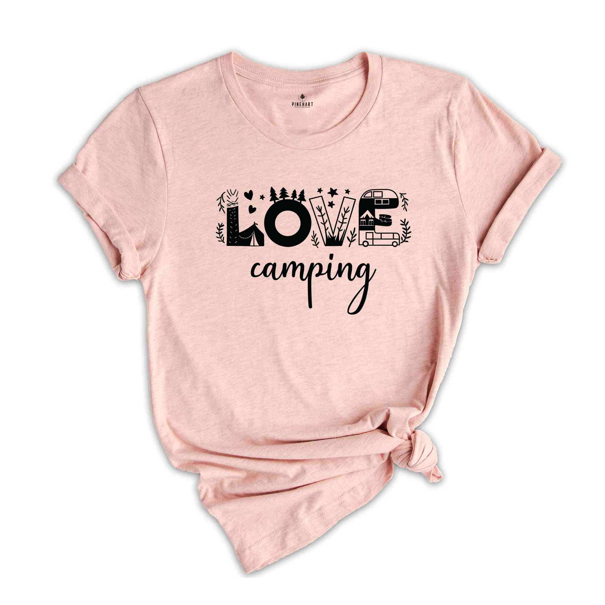 Love Camping T-Shirt, Camp Life Shirt, Camping Life Shirt, Summer Camp Vacation Shirt, Camp Group Shirts, Camping Apparel