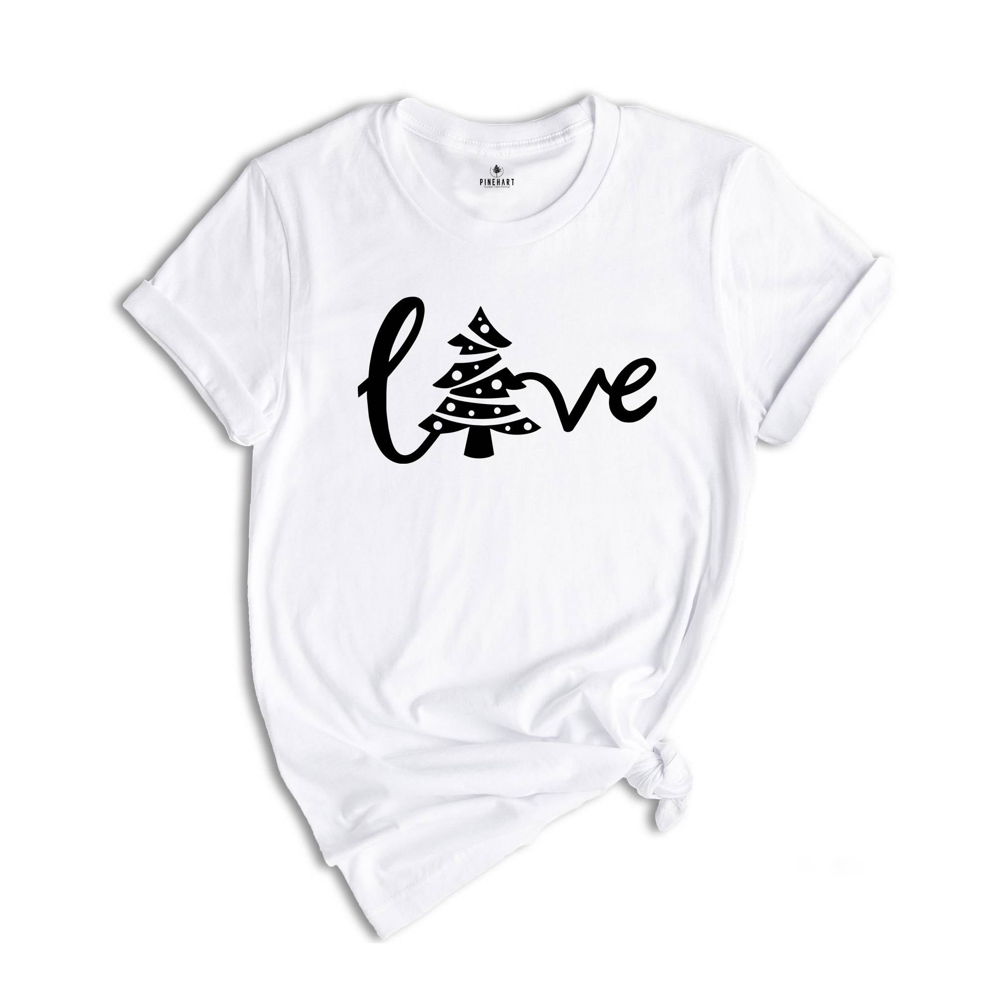 Love Christmas Shirt, Christmas T-Shirt, Christmas Gift, Christmas Love Tee, Christmas Crew Shirt, Xmas Pajamas